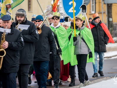 zdjęcie z Pelplińskiego Orszaku Trzech Króli