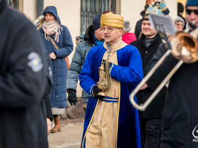 zdjęcie z Pelplińskiego Orszaku Trzech Króli