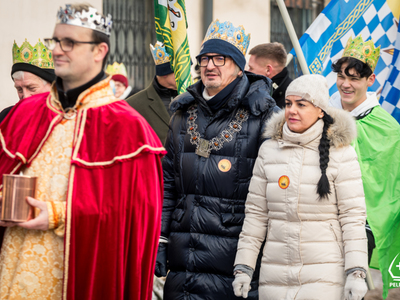 zdjęcie z Pelplińskiego Orszaku Trzech Króli