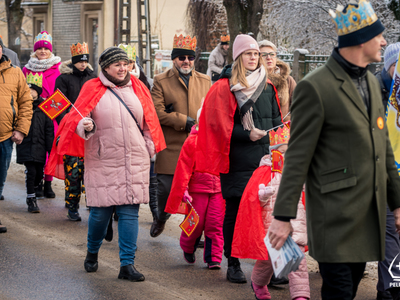 zdjęcie z Pelplińskiego Orszaku Trzech Króli