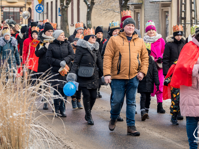zdjęcie z Pelplińskiego Orszaku Trzech Króli