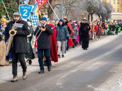 zdjęcie z Pelplińskiego Orszaku Trzech Króli