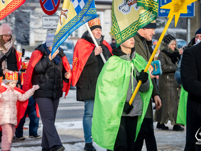 zdjęcie z Pelplińskiego Orszaku Trzech Króli