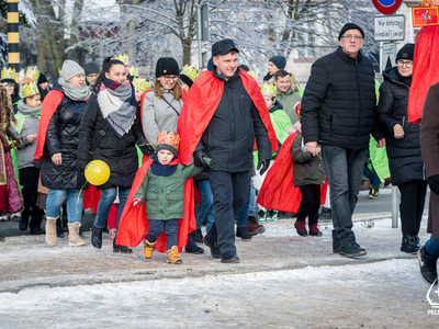 zdjęcie z Pelplińskiego Orszaku Trzech Króli