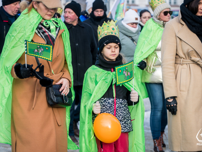 zdjęcie z Pelplińskiego Orszaku Trzech Króli