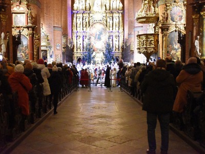 zdjęcie z koncertu kolęd w pelplińskiej katedrze