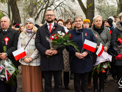 Zdjęcie z obchodów Narodowego Święta Niepodległości