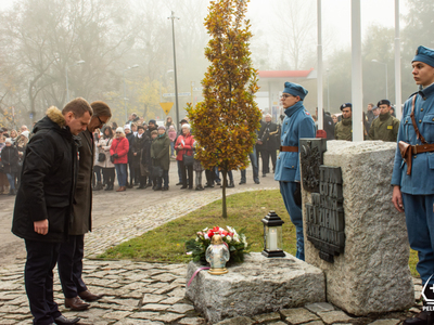 Zdjęcie z obchodów Narodowego Święta Niepodległości