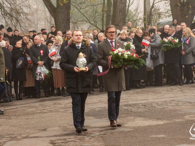 Zdjęcie z obchodów Narodowego Święta Niepodległości