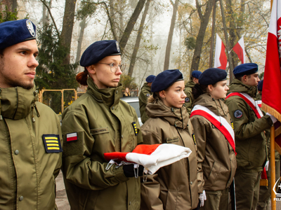 Zdjęcie z obchodów Narodowego Święta Niepodległości