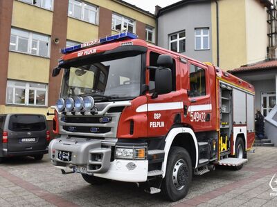 zdjęce z gminnego etapu Ogólnopolskiego Turnieju Wiedzy Pożarniczej