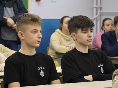 zdjęce z gminnego etapu Ogólnopolskiego Turnieju Wiedzy Pożarniczej