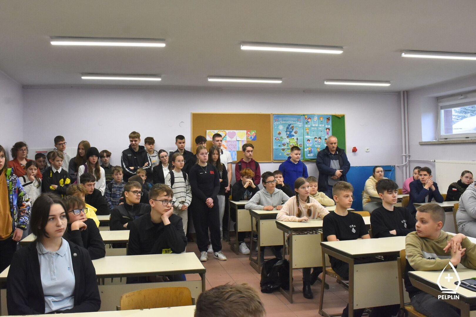 zdjęce z gminnego etapu Ogólnopolskiego Turnieju Wiedzy Pożarniczej