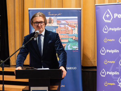 zdjęcie z podpisania umów „POMORSKIE OSP 2024" 