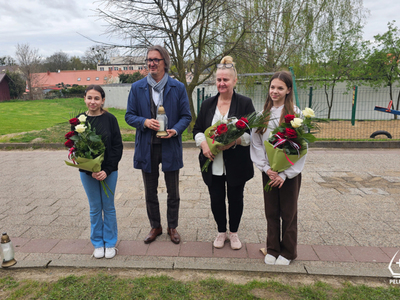Zdjęcie z obchodów 14. rocznicy katastrofy lotniczej pod Smoleńskiem