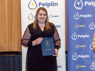 zdjęcie z pierwszej sesji XI Kadencji Rady Miejskiej w Pelplinie