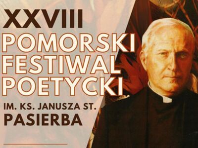 cover photot 28 Pomorski Festiwal Poetycki im. ks. Janusza St. Pasierba