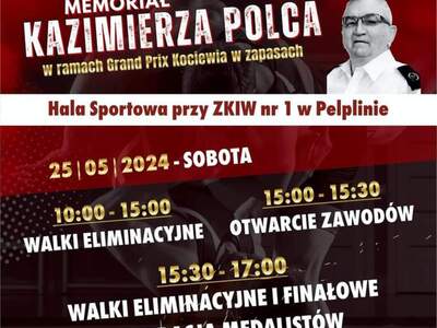 plakat Memoriał Kazimierza Polca