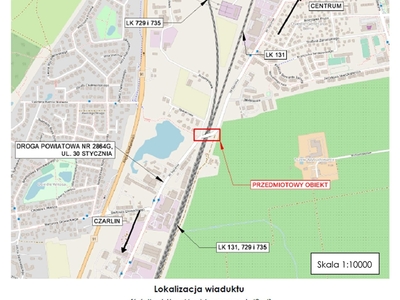 mapy poglądowe zaplanowanych objazdów 