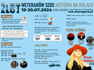 program XIV Zlot Weteranów Szos-