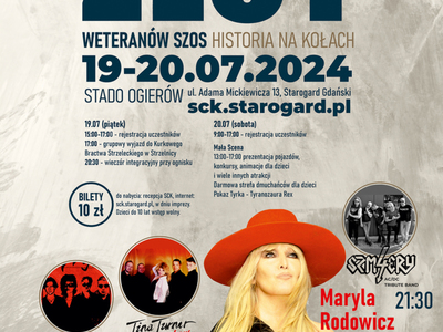 plakat XIV Zlot Weteranów Szos-