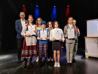 zdjęcie z Rejonowego Konkursu Gwary Kociewskiej 2024