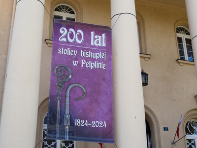 zdjęcie z dnia otwartego Rezydencji Biskupiej w Pelplinie
