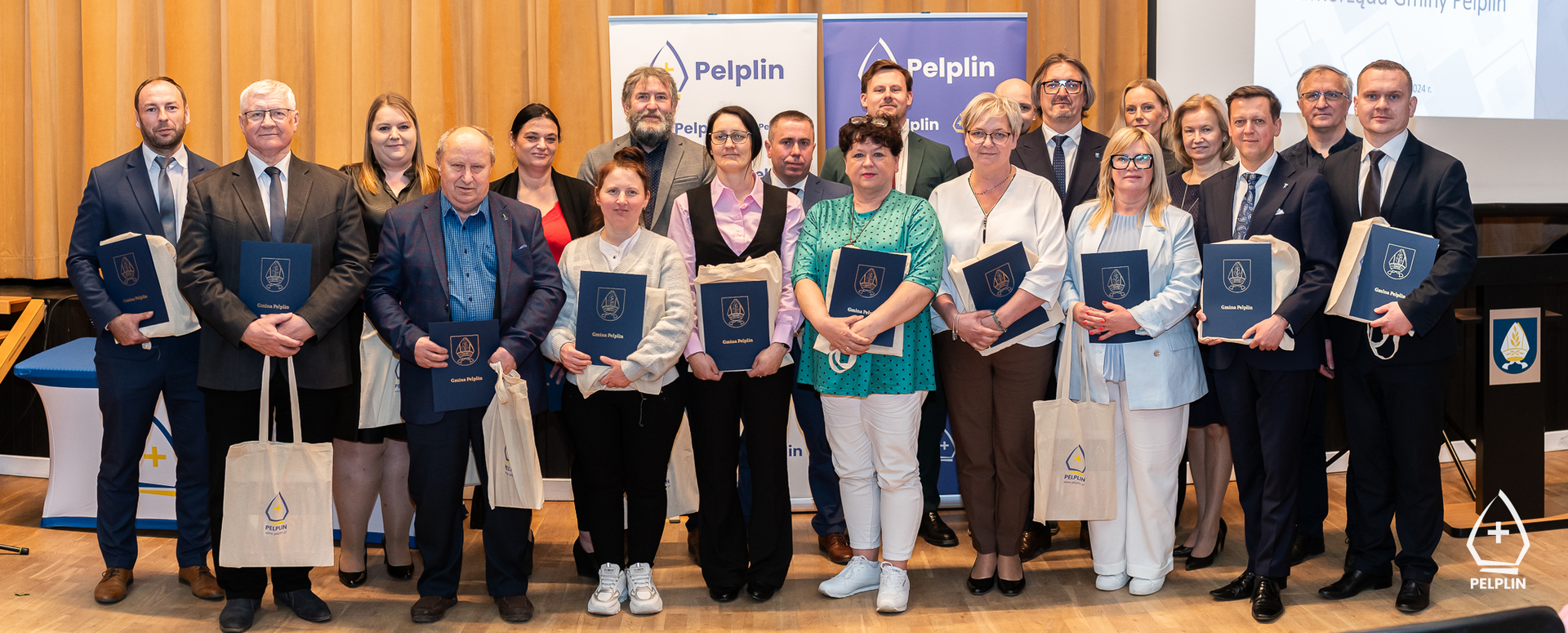 zdjęcie z podsumowania VIII kadencji Rady Miejskiej w Pelplinie
