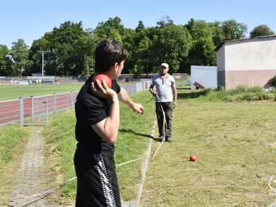 Zdjęcie z Drużynowych Mistrzostw Powiatu Tczewskiego Młodzików w Lekkoatletyce