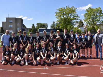Zdjęcie z Drużynowych Mistrzostw Powiatu Tczewskiego Młodzików w Lekkoatletyce