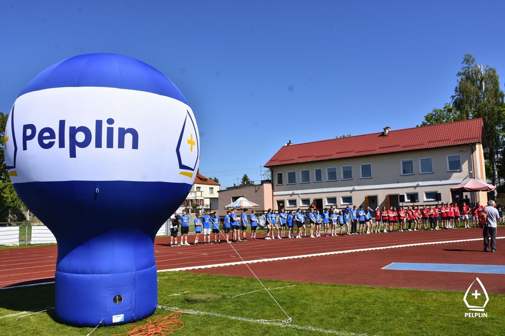 Zdjęcie z Drużynowych Mistrzostw Powiatu Tczewskiego Młodzików w Lekkoatletyce