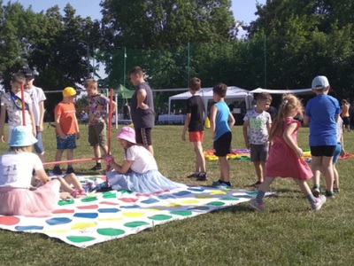 zdjęcie z obchodów Dni Dziecka w Gminie Pelplin 2024