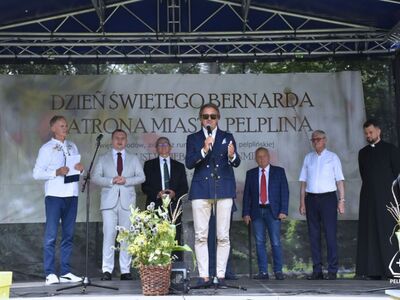 zdjęcie z obchodów Dnia św. Bernarda 2024