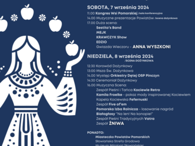 plakat Pomorskie Święto Plonów 2024 