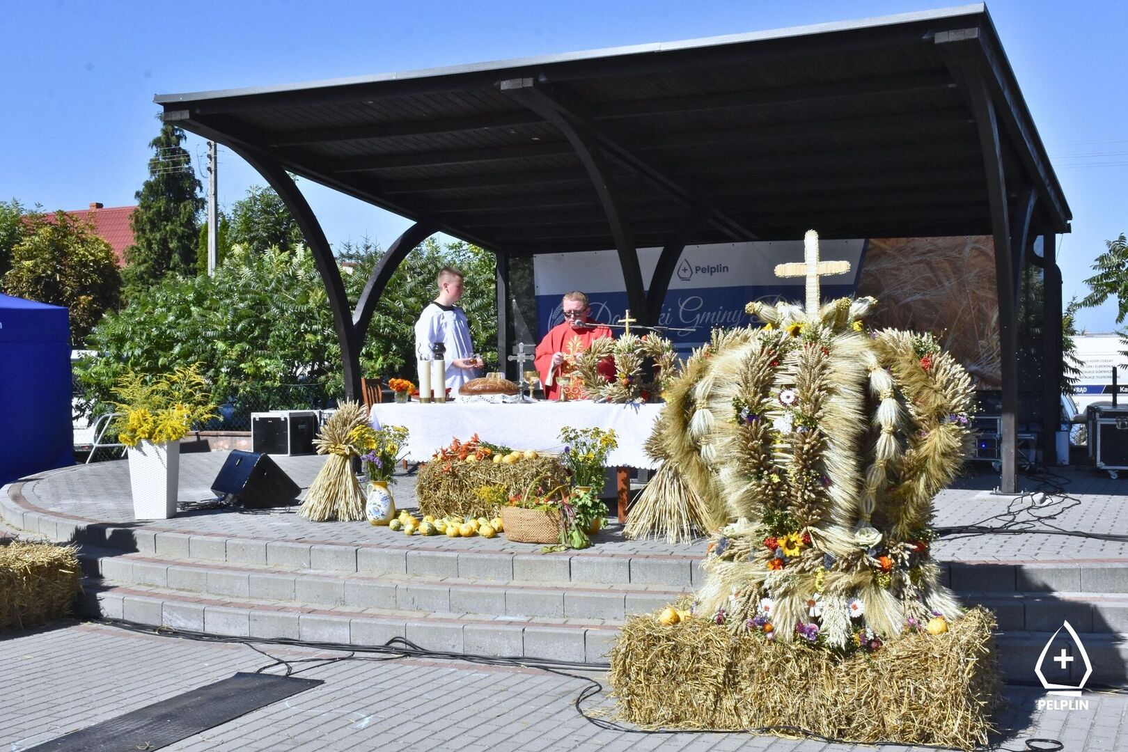 zdjęcie z Dożynek Gminy Pelplin 2024