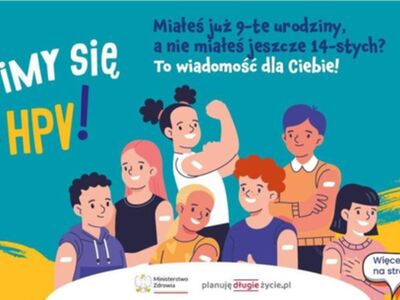cover photo szczepienia przeciw HPV w szkołach