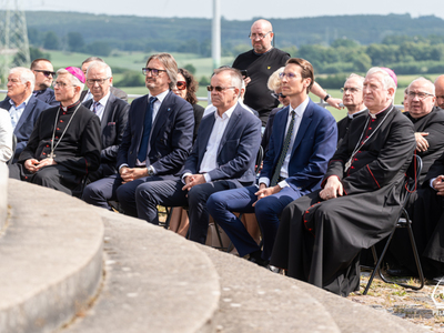 zdjęcie z obchodów 25. rocznicy wizyty św. Jana Pawła II w Pelplinie