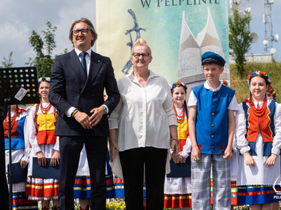 zdjęcie z obchodów 25. rocznicy wizyty św. Jana Pawła II w Pelplinie