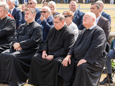 zdjęcie z obchodów 25. rocznicy wizyty św. Jana Pawła II w Pelplinie