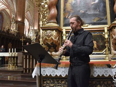 zdjęcie z koncertu finałowego Międzynarodowego Festiwalu Muzyki Organowej 2024