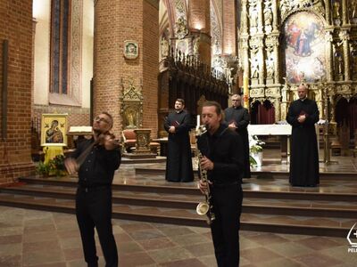 zdjęcie z koncertu finałowego Międzynarodowego Festiwalu Muzyki Organowej 2024