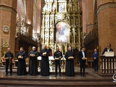 zdjęcie z koncertu finałowego Międzynarodowego Festiwalu Muzyki Organowej 2024