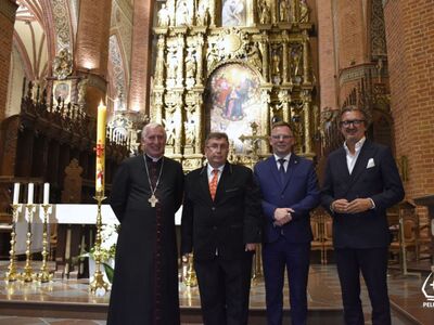 zdjęcie z koncertu finałowego Międzynarodowego Festiwalu Muzyki Organowej 2024