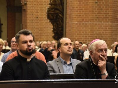 zdjęcie z koncertu finałowego Międzynarodowego Festiwalu Muzyki Organowej 2024