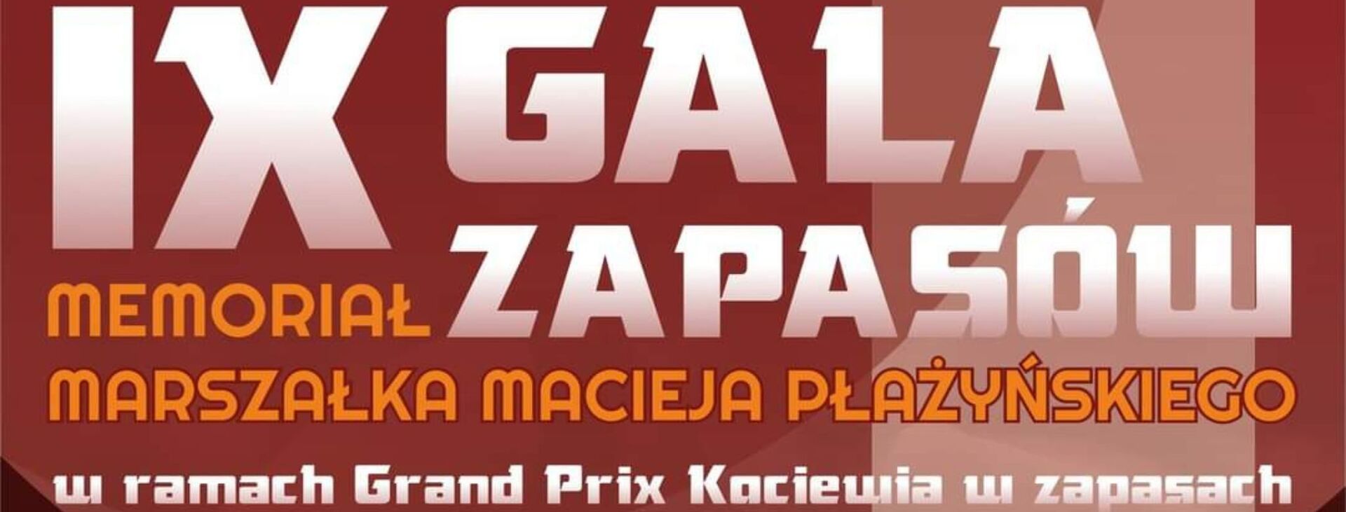 cover photo IX Gala Zapasów w Pelplinie