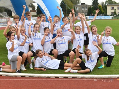 zdjęcie z zawodów lekkoatletycznych 
