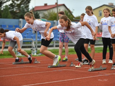 zdjęcie z zawodów lekkoatletycznych 