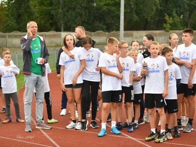 zdjęcie z zawodów lekkoatletycznych 