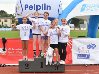 zdjęcie z zawodów lekkoatletycznych 