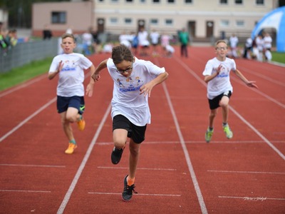 zdjęcie z zawodów lekkoatletycznych 